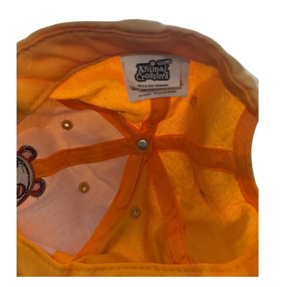 Nintendo Animal Crossing Tom Nook Yellow Snapback Baseball Cap - Picture 6 of 8